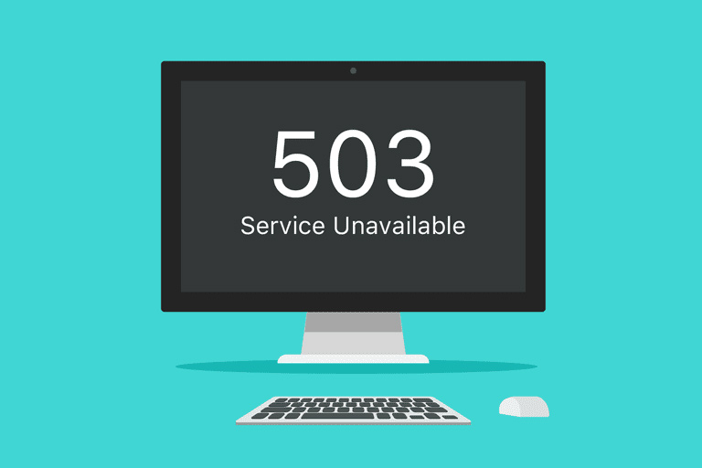 رفع خطای 503 service unavailable