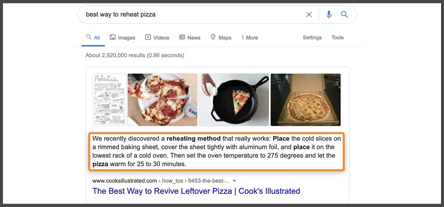Featured Snippet 